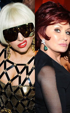 Lady Gaga versus Sharon Osbourne