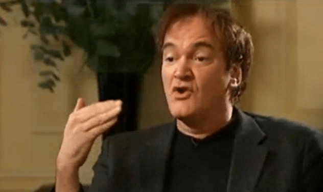 Quentin Tarantino loses it in an interview