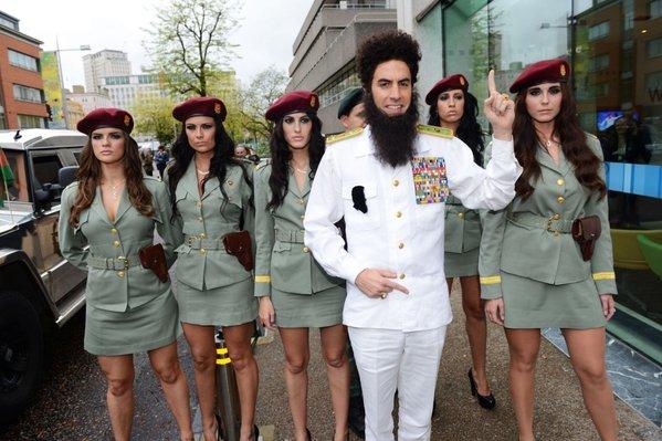 Sacha Baron Cohen as the Dictator, is now a top earner in Hollywood