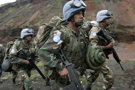 UN soldiers