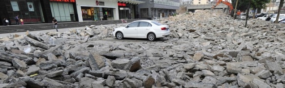 Car Park Demolished