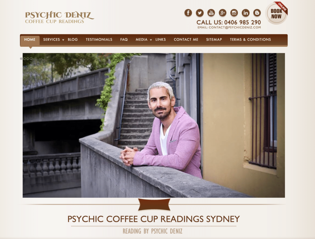Deniz offers psychic medium readings in Sydney